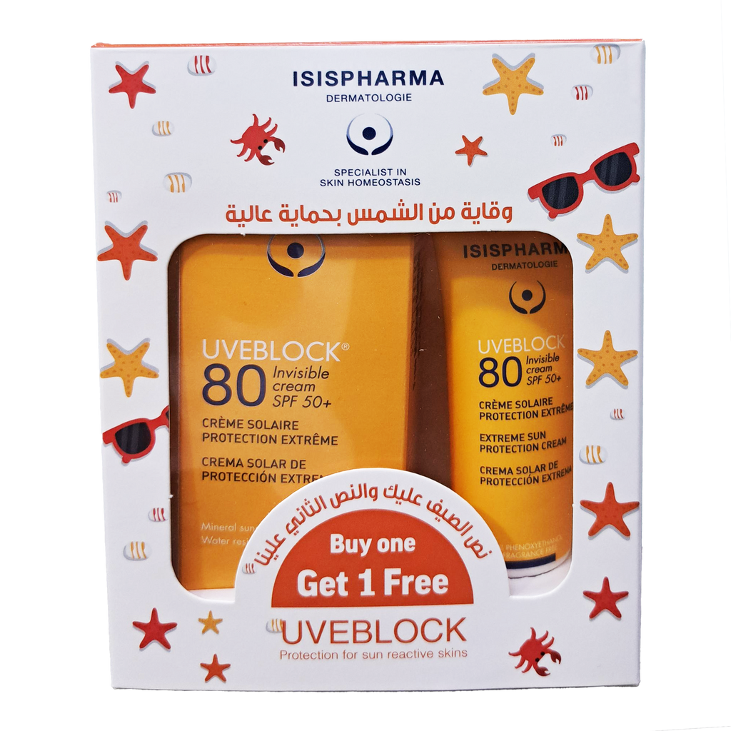 UVEBLOCK SPF80 DUO PACK