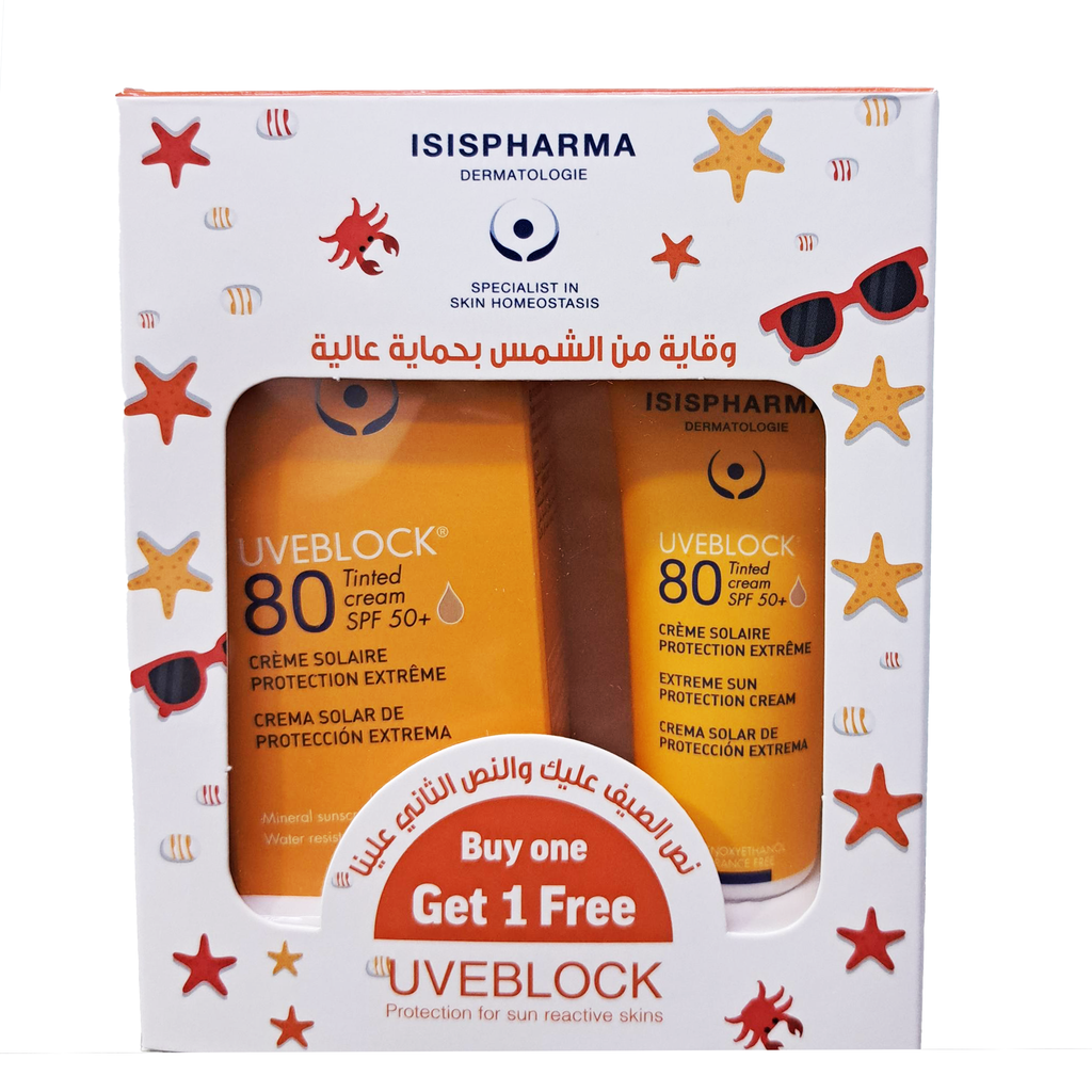 UVEBLOCK SPF80 DUO PACK