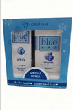 Blue cap shampoo+spray offer