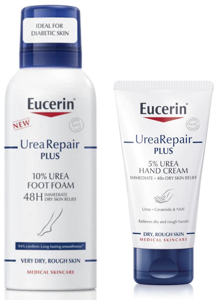 Urea repair foot foam +Urea repair hand cream  (20% off)