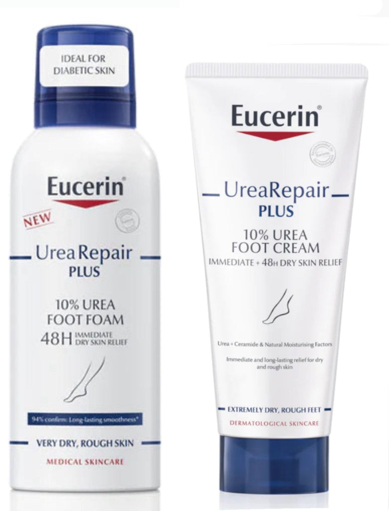 Urea repair foot foam +Urea repair foot cream (20% off)